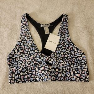 Forever 21 Twist Knot Sports Bra